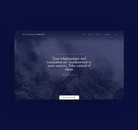 London PR & Marketing firm website design by Root Studio