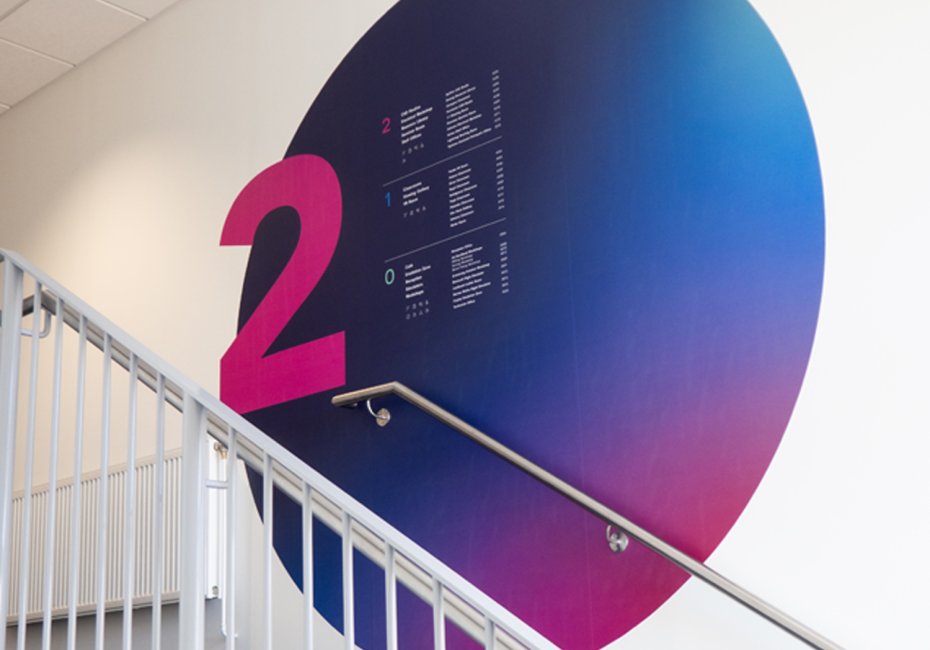 ASI Wayfinding signage design