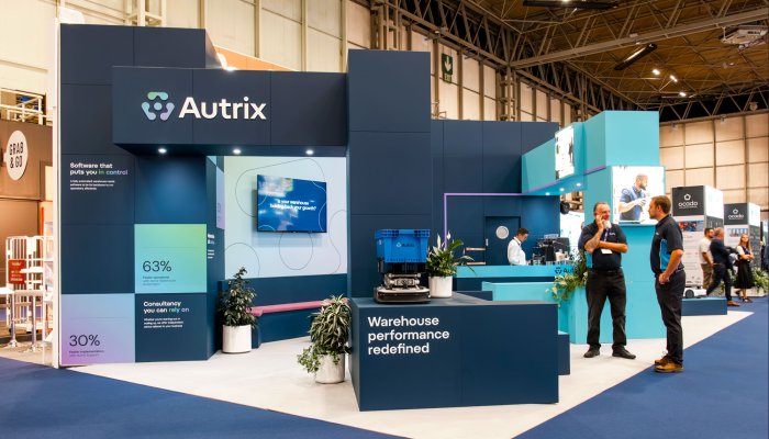 Autrix automation robotics expo event display design