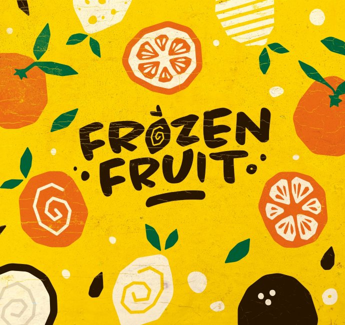 Chester Zoo frozen fruit stall branding design by Root Studio