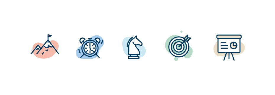 Bespoke icon set by root studio lincoln leicester