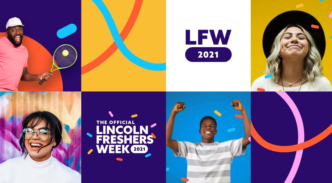 Lincoln Student Union branding design by Root Studio