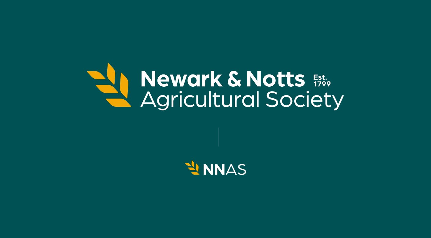 Newark & Notts Agricultural Society logo & branding design by Root Studio