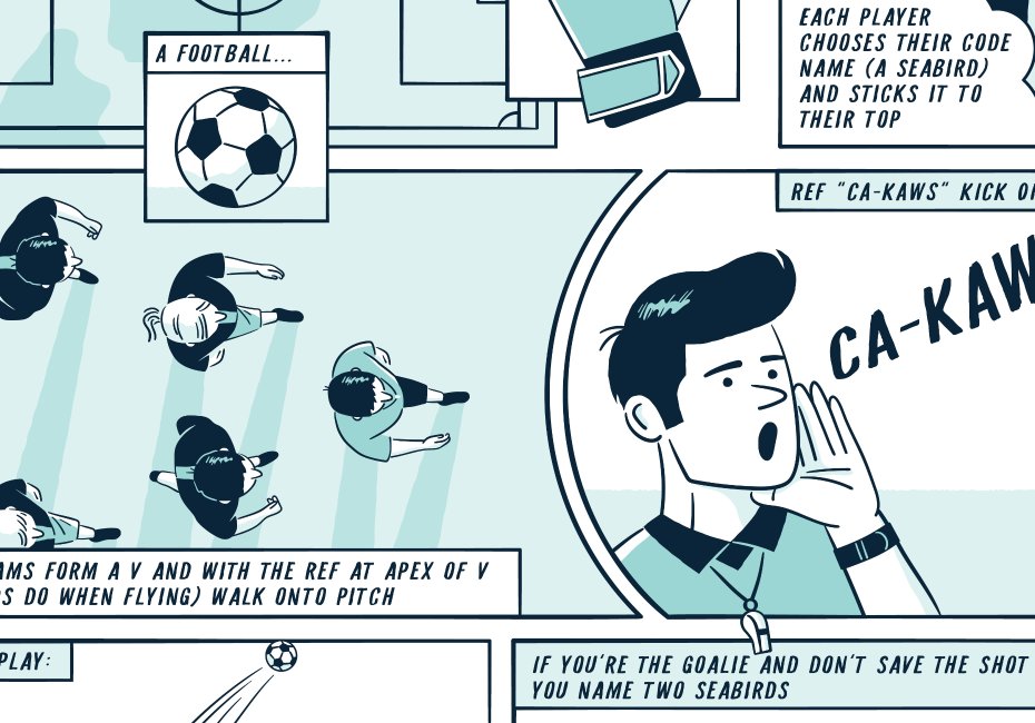 Charity Comic book style infographic design by Root Studio