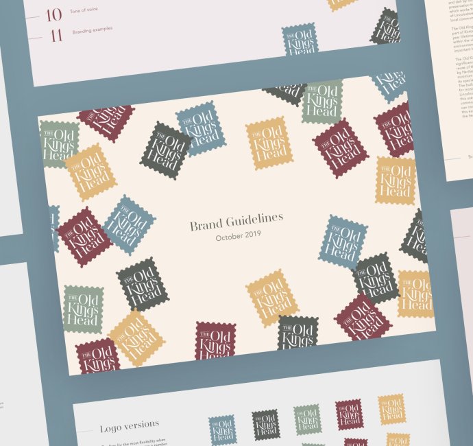 Destination Brand guidelines design