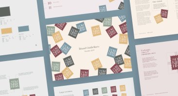 Brand guidelines design