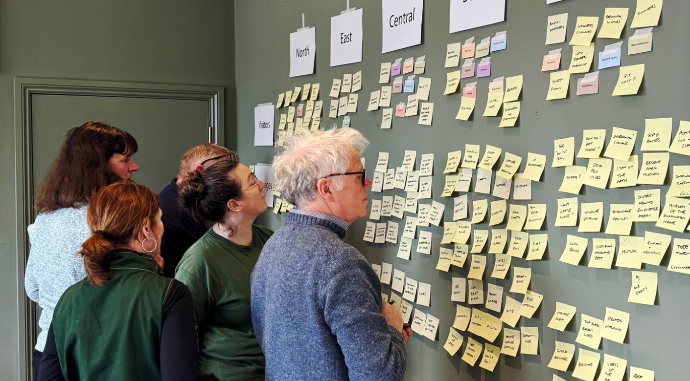 Wayfinding journey map workshop