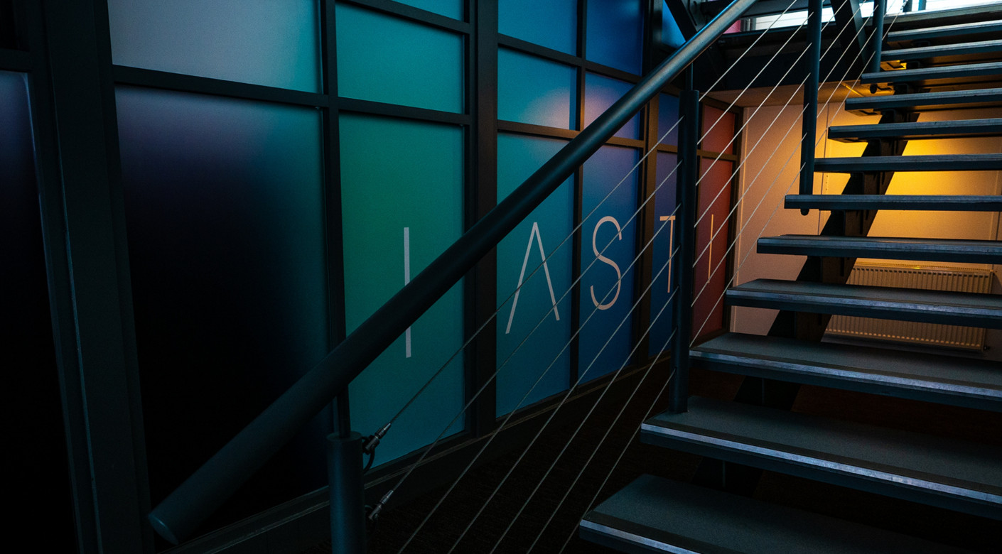 Air Space Institute ASI window graphics by Root Studio
