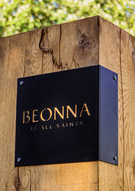Heritage site branding and signage design by Root Studio