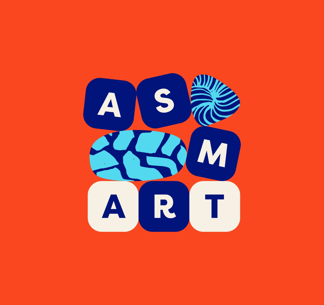 Concrete Youth charity ASMART logo design by Root Studio