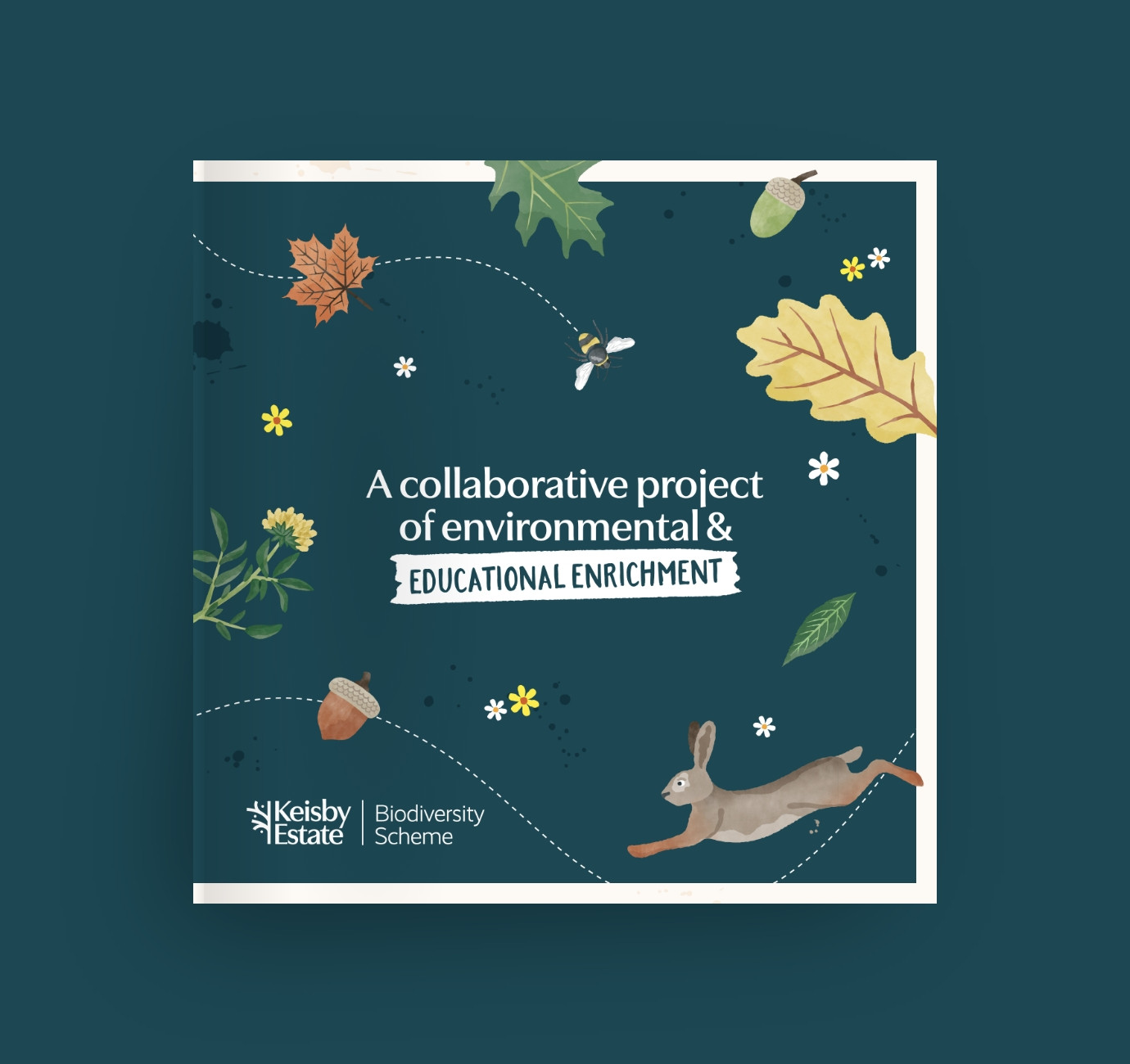 Keisby Estate Biodiversity Scheme brochure design by Root Studio