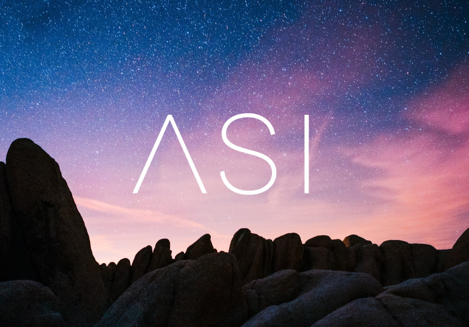 Air & Space Institute ASI logo branding design by Root Studio