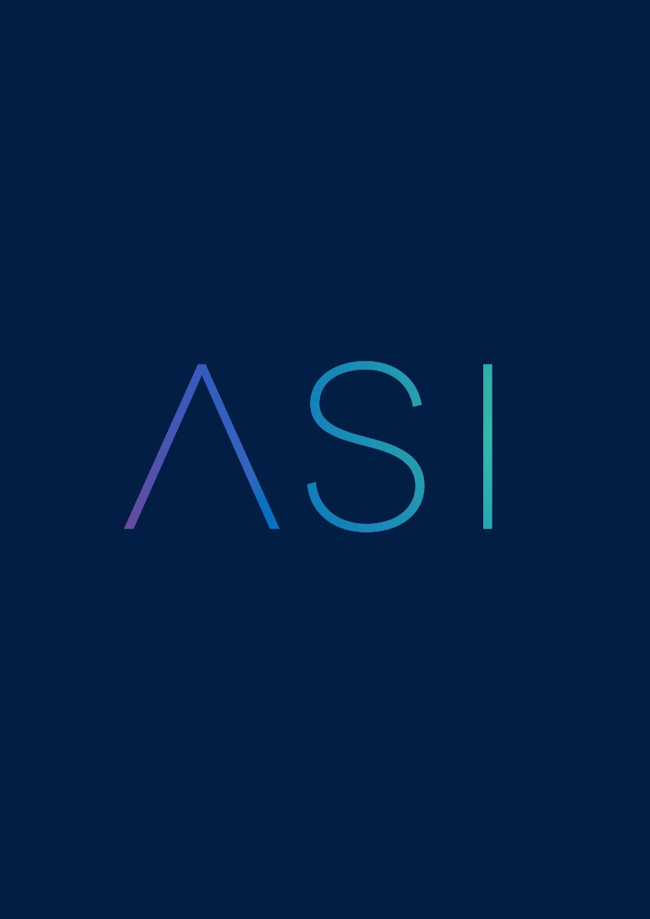 Air & Space Institute ASI logo branding design by Root Studio