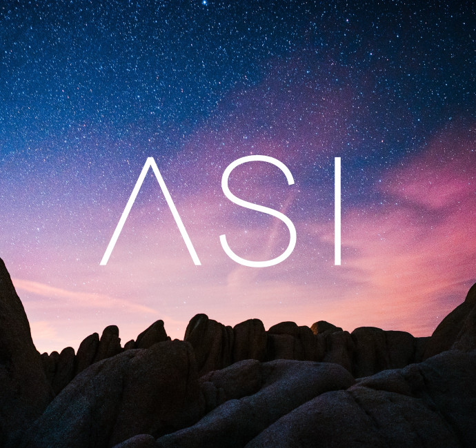 Air & Space Institute ASI logo branding design by Root Studio