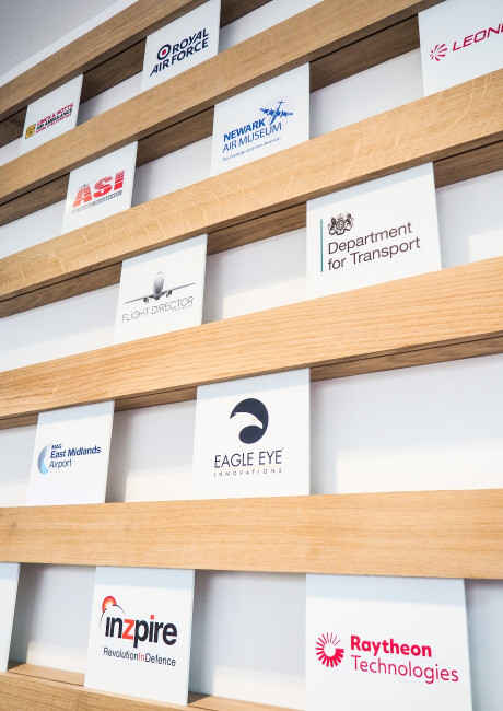 ASI college partner logo display signage