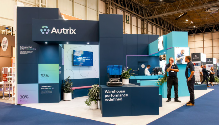 Autrix automation robotics expo event display design