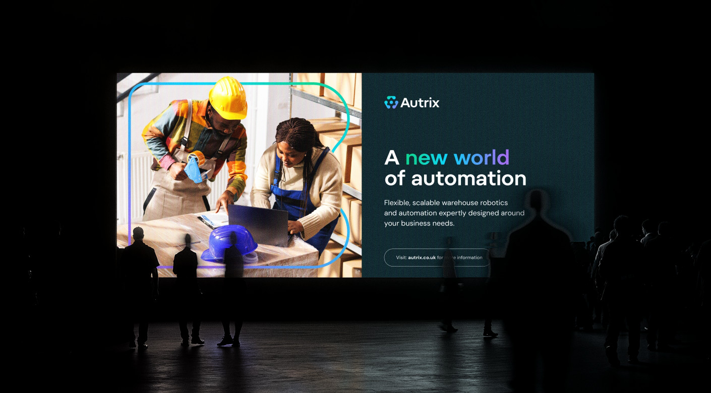 Autrix warehouse automation slide deck presentation template