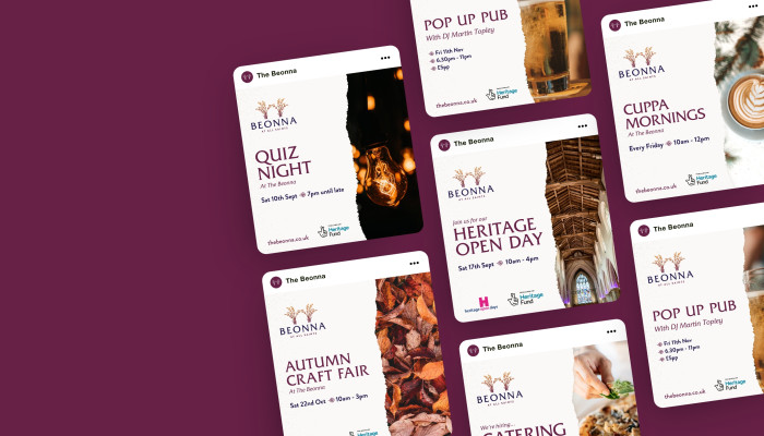 Events social media template