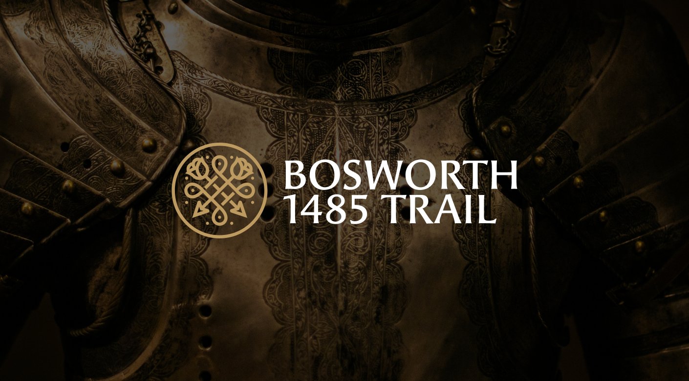 Bosworth 1485 Trail logo design