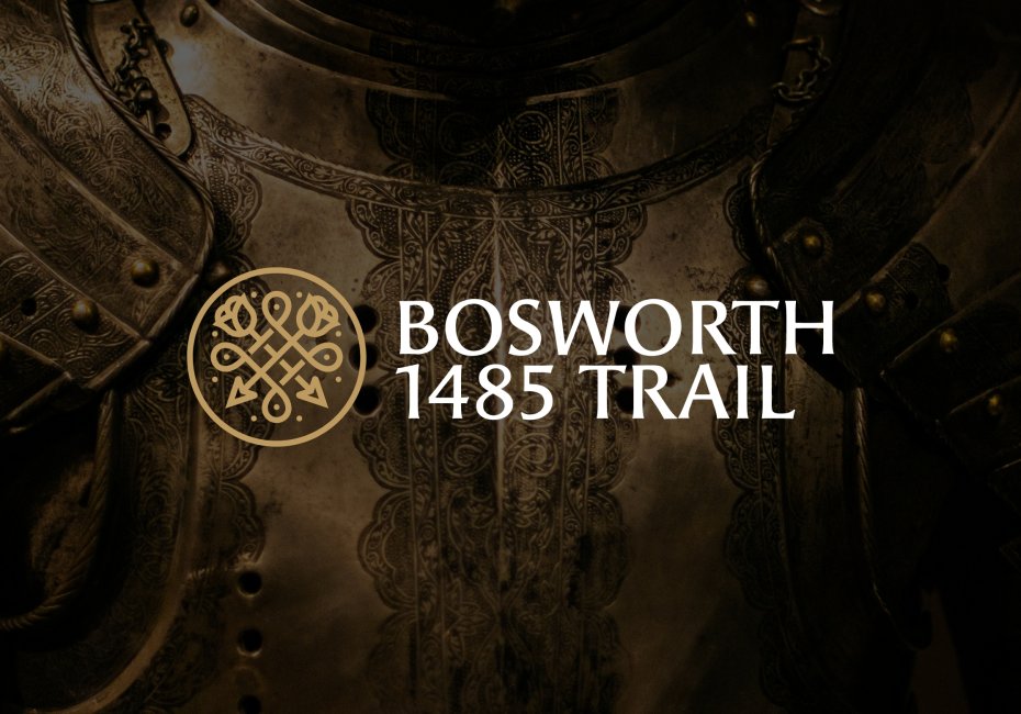 Bosworth 1485 Trail logo design