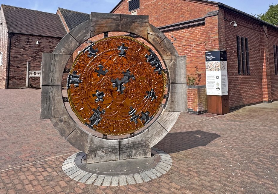Interpretation signage for Bosworth 1485 sculpture trail