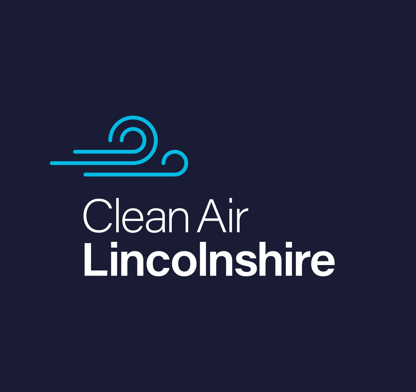 Clean Air Lincolnshire logo design by Root Studio