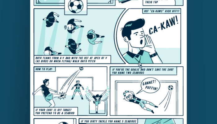 Charity Comic book style infographic design by Root Studio