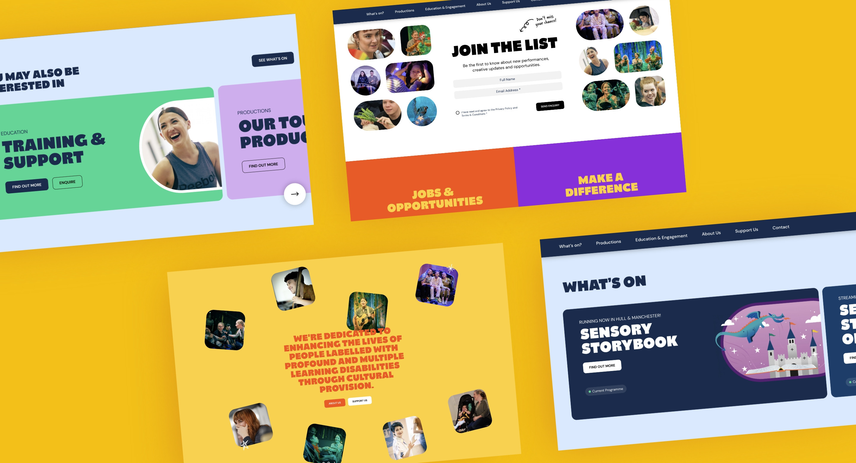 Concrete Youth not for profit charity website design by Root Studio