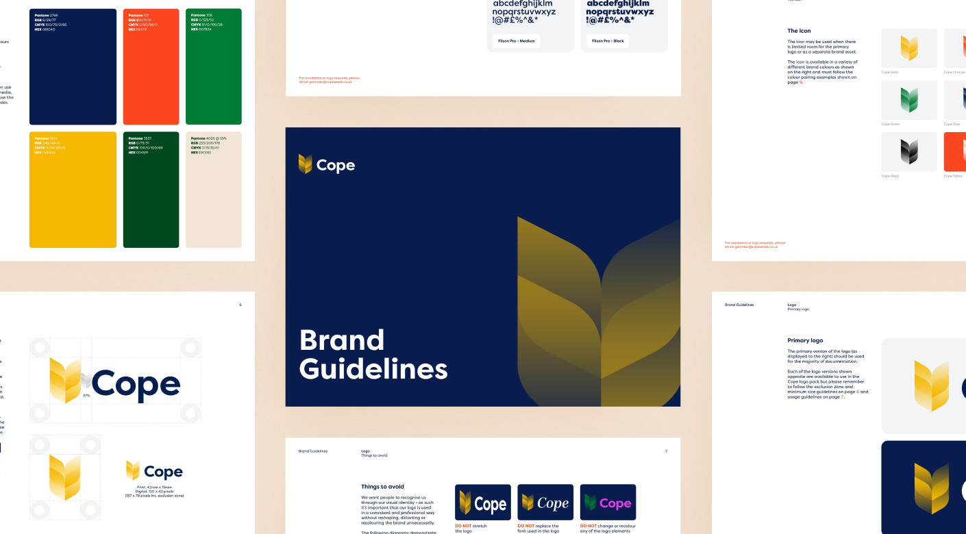 Cope brand guidelines