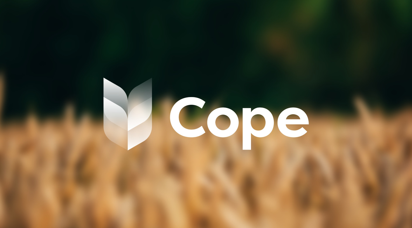 Cope Seeds & Grain logo design