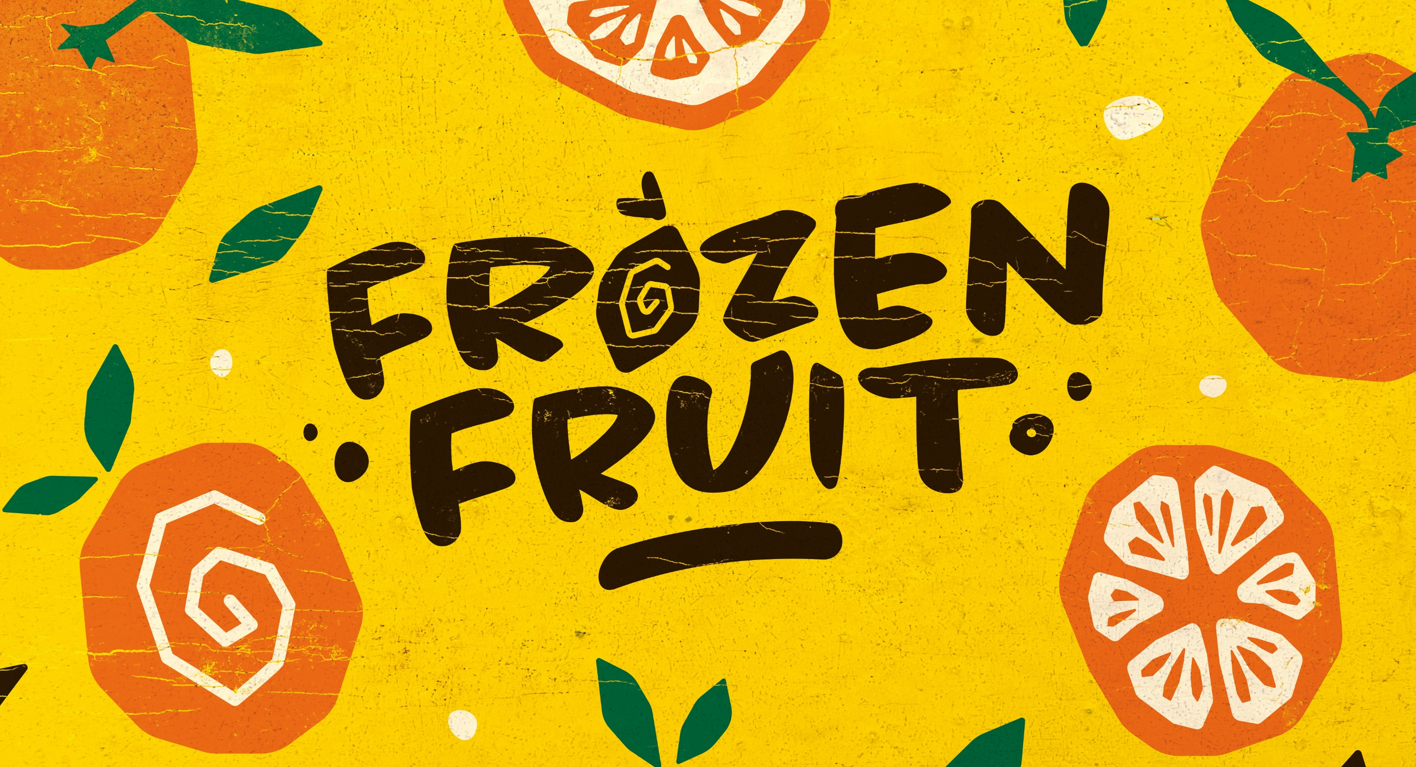 Frozen Fruit branding