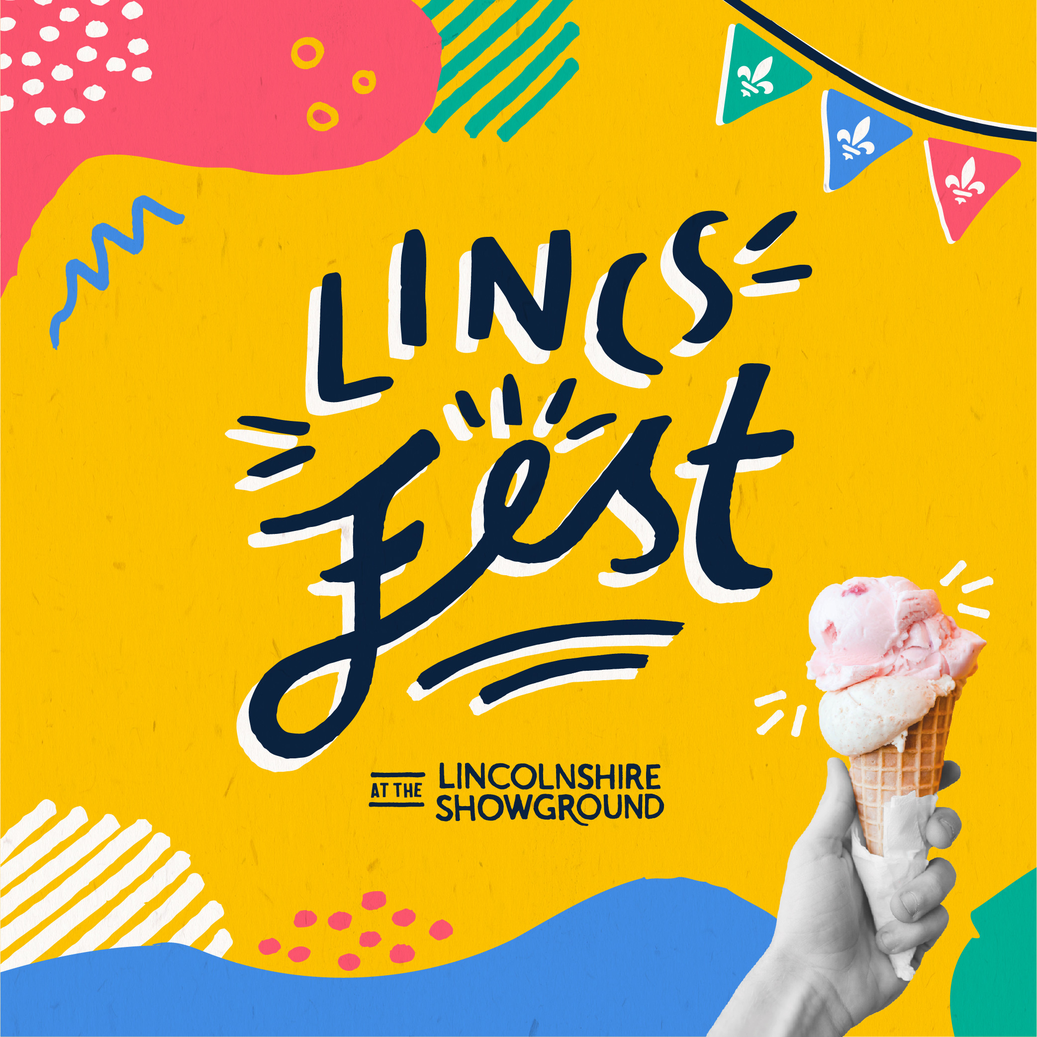 Lincs Fest event branding Lincolnshire Showground