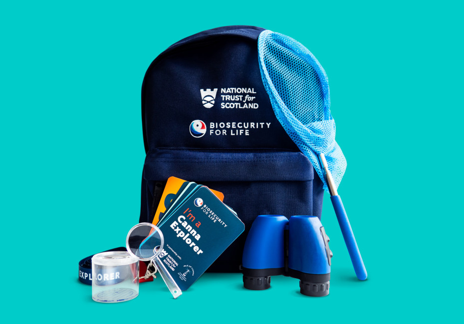 Biosecurity for LIFE RSPB Kids Explorer Activity Backpack
