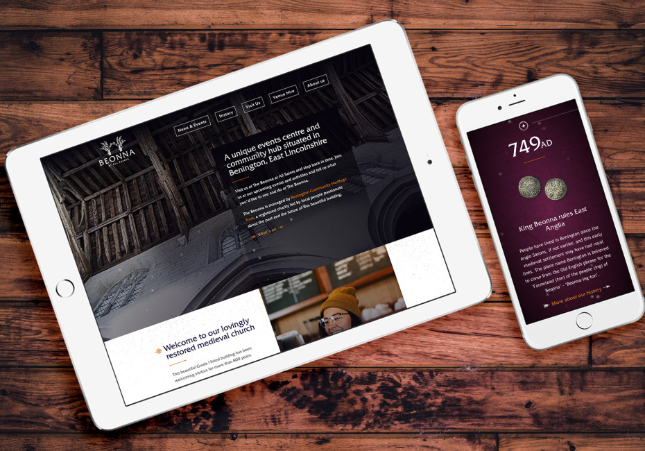 Beonna website design by Root Studio