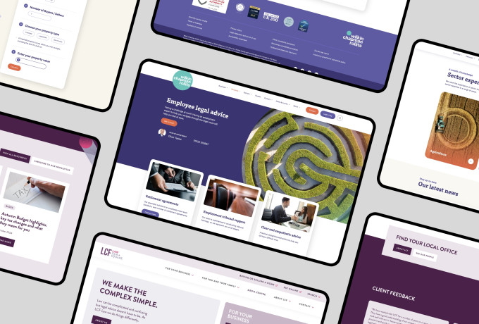 law firm website design by root studio, Lincoln