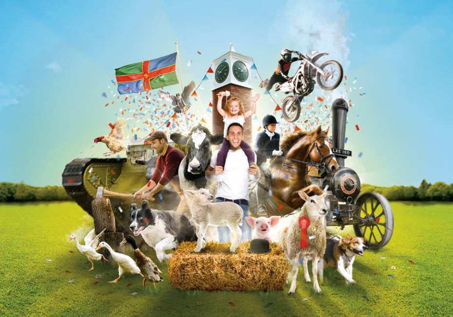 Lincolnshire Show branding 2019 by Root Studio