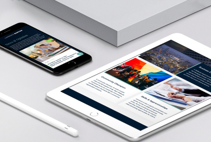Lawrence Barton's new website
