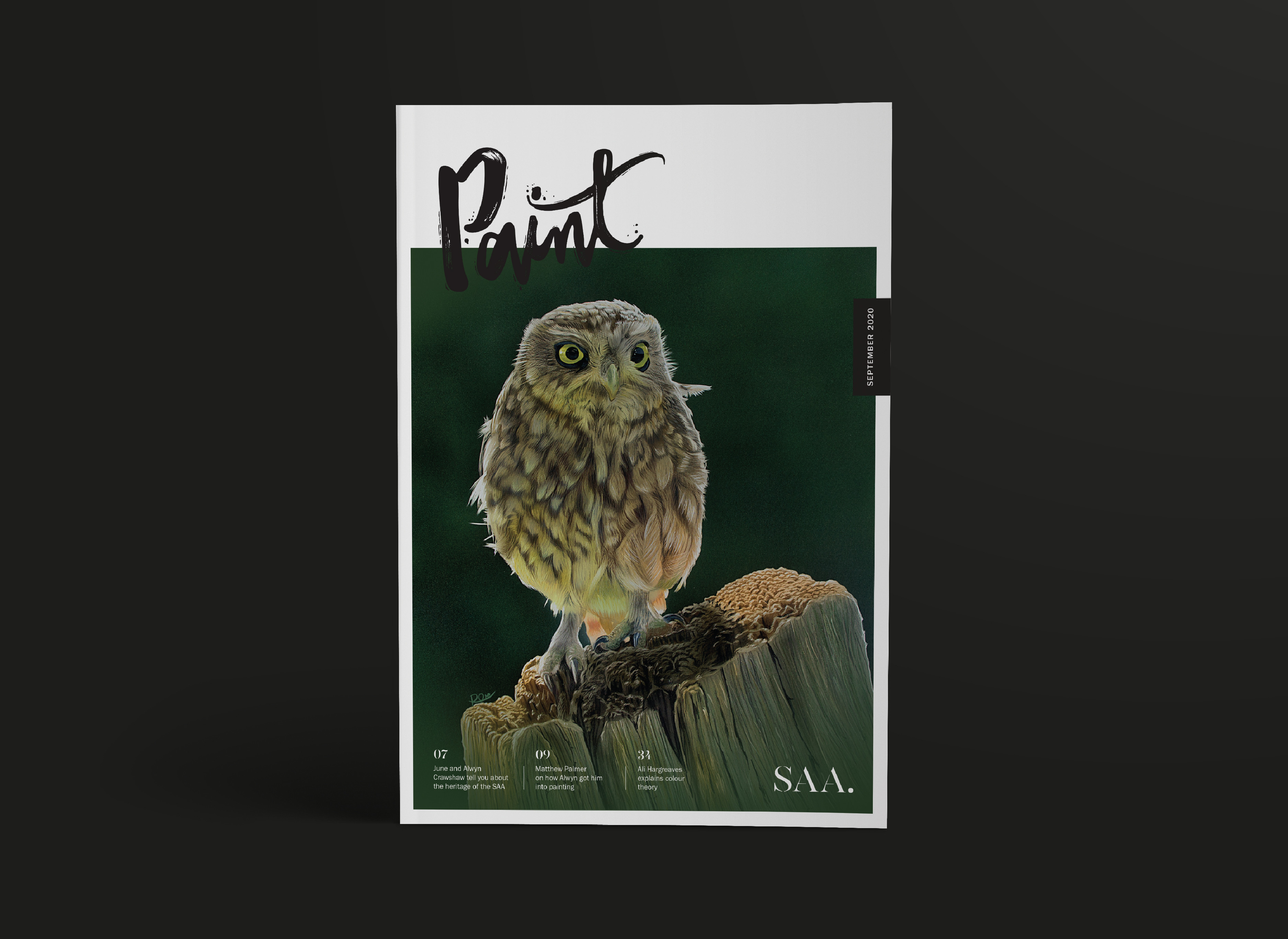 Paint Magazine Design by Root Studio