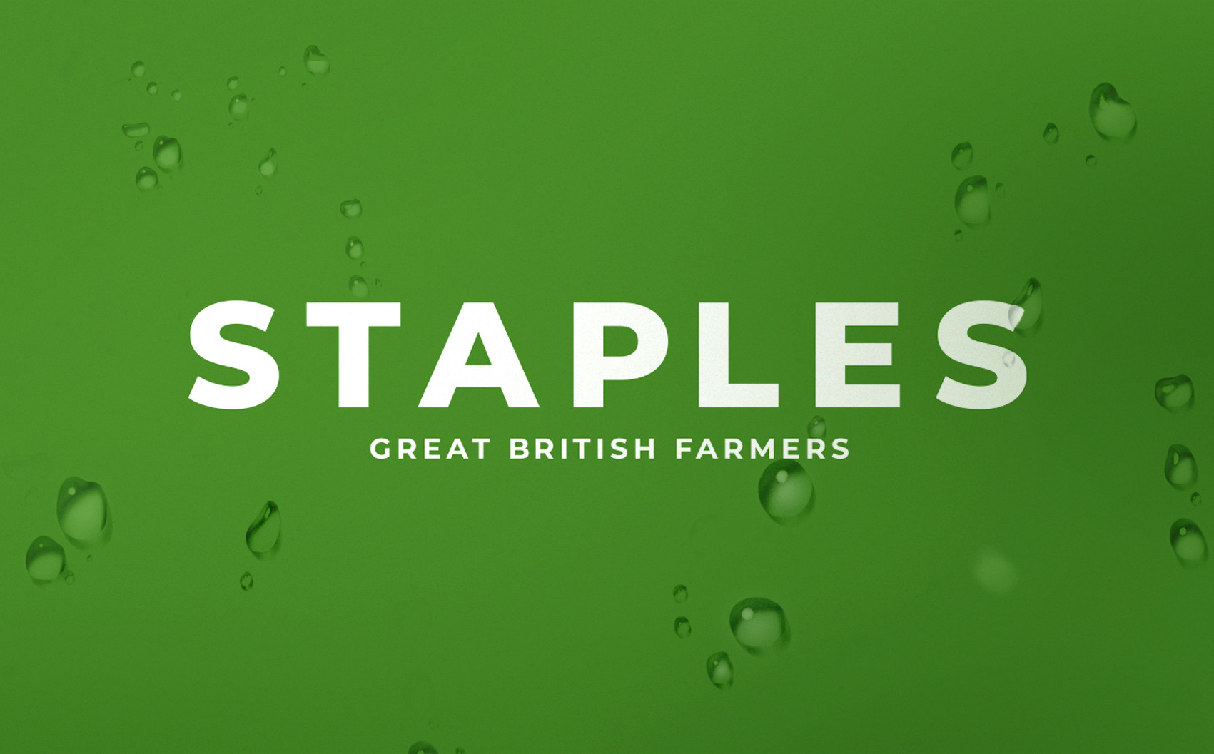 Staples Vegetables logo design by Root Studio