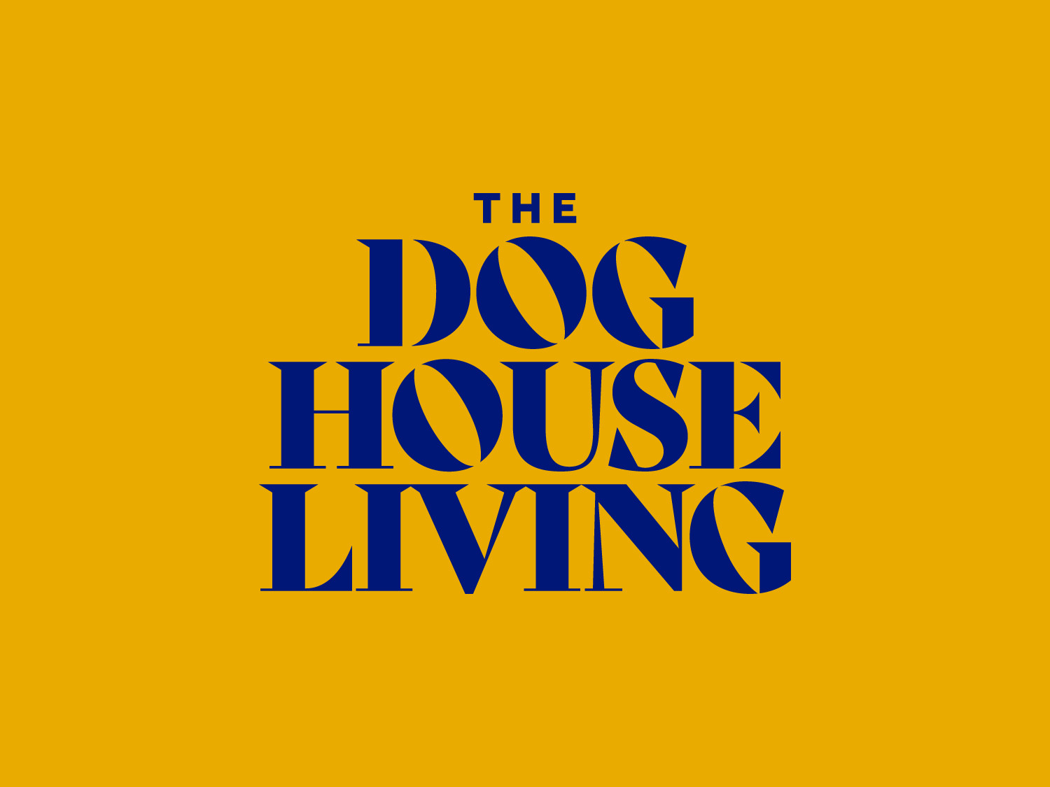 The Dog House Living logo design by Root Studio, Lincoln