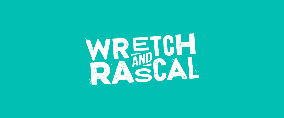 Wretch & Rascal photo booth logo design by Root Studio