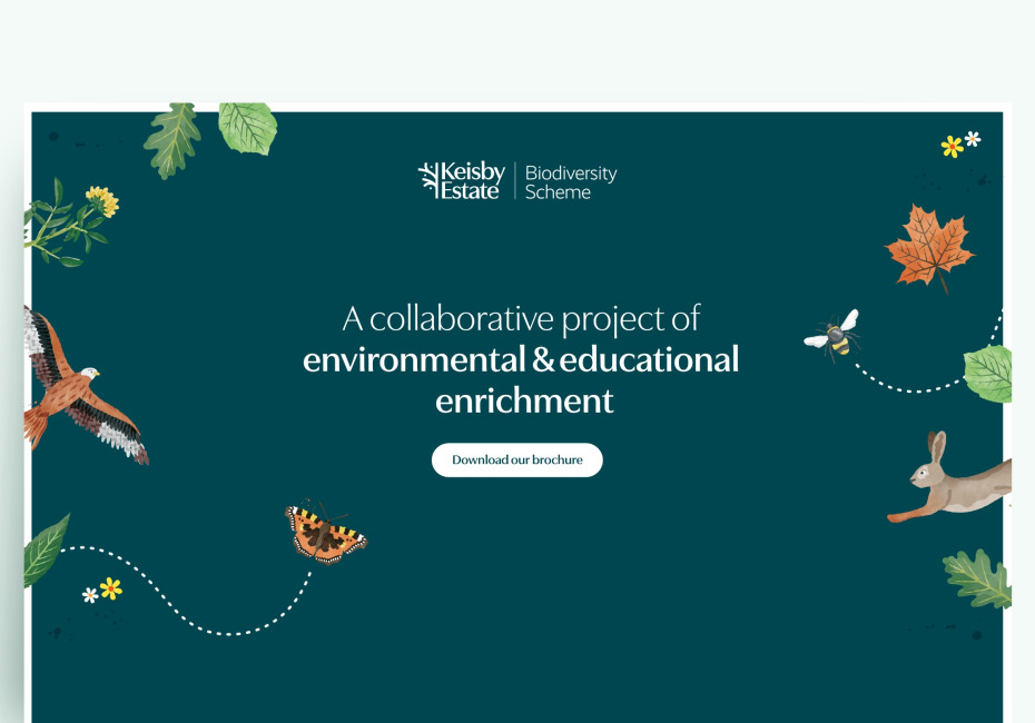 Keisby Estate website design