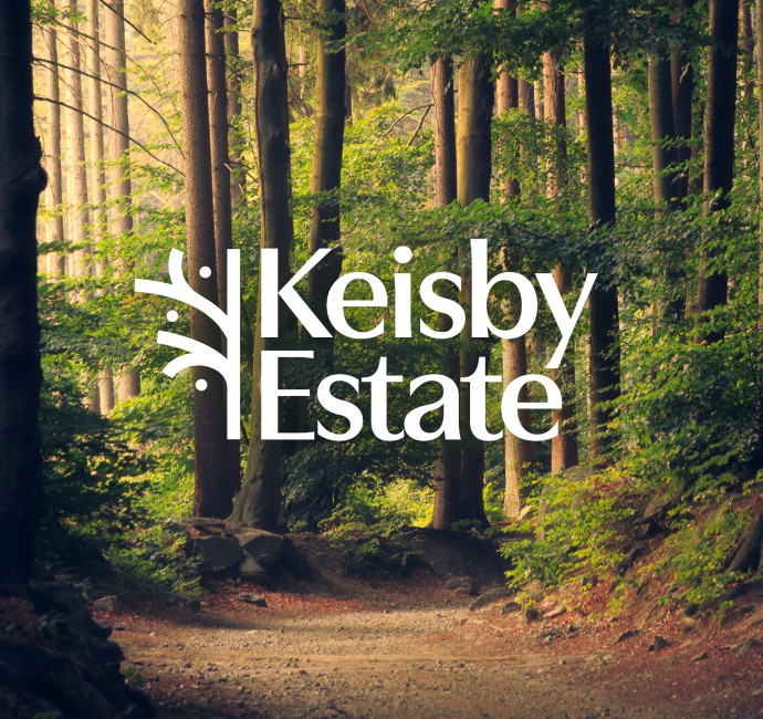 Keisby Estate Biodiversity Scheme logo design by Root Studio