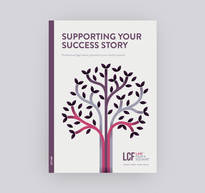 Solicitor lawyer brochure design