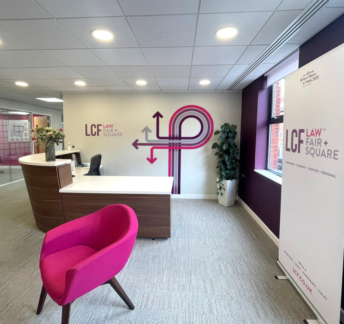 Reception Wall Mural