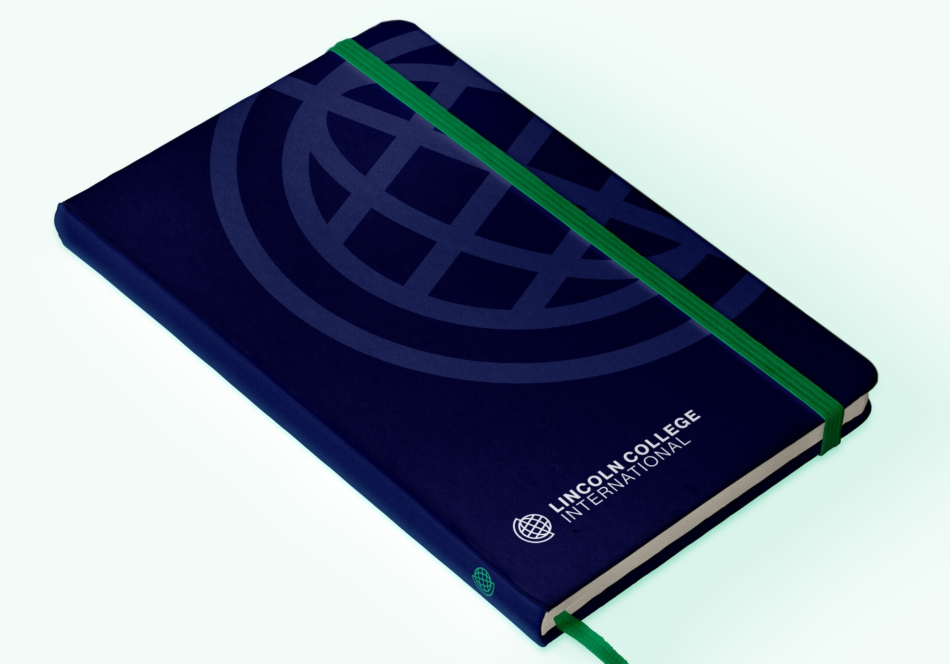 College notebook design by Root Studio