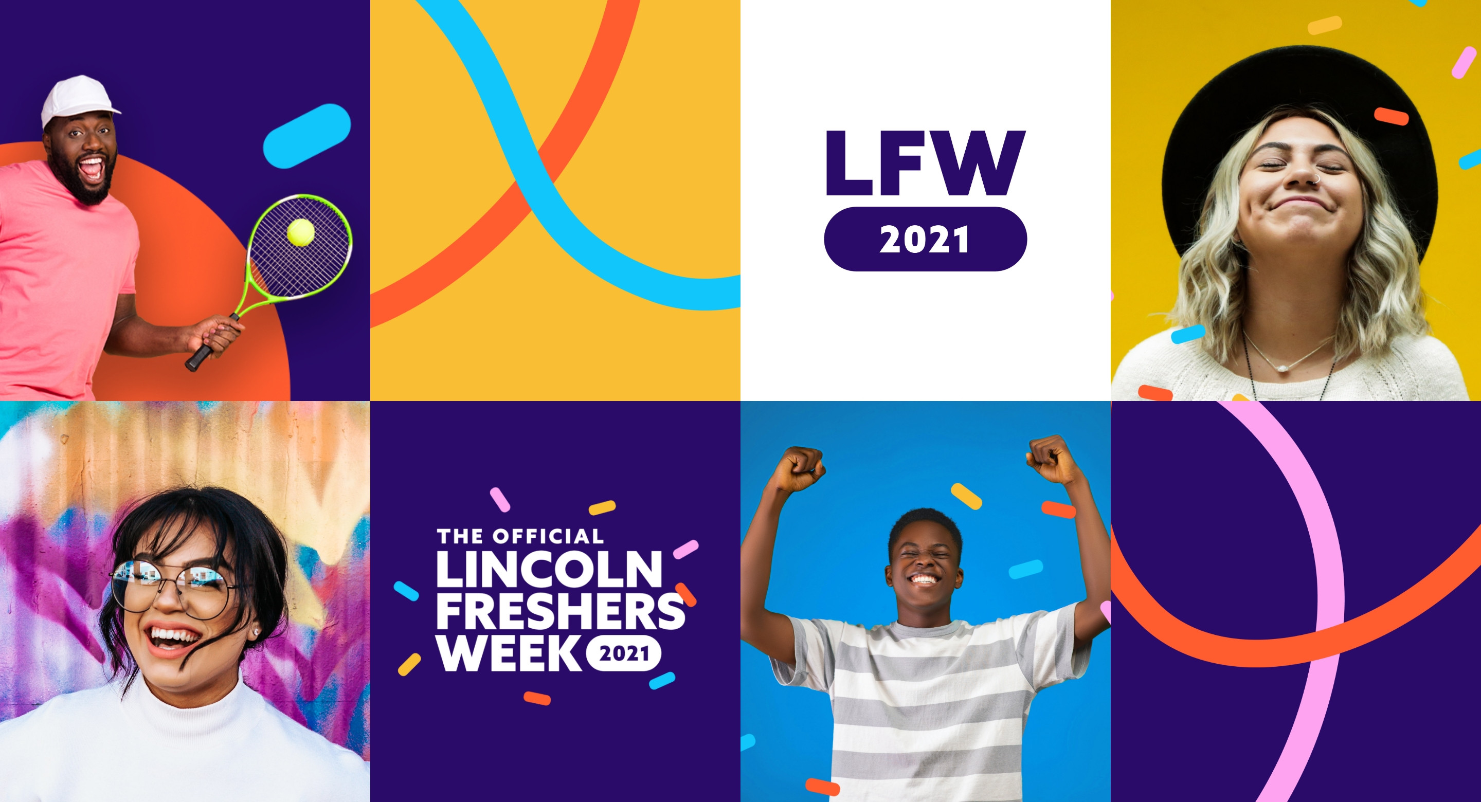 Lincoln Student Union branding design by Root Studio