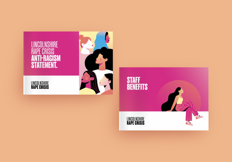 Charity brochure cover designs