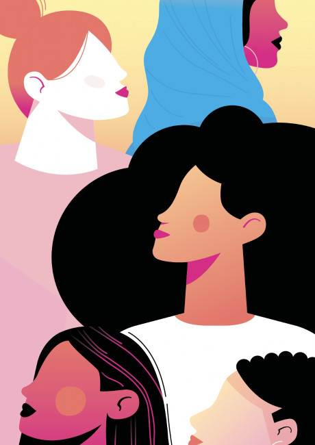 Charity illustration design
