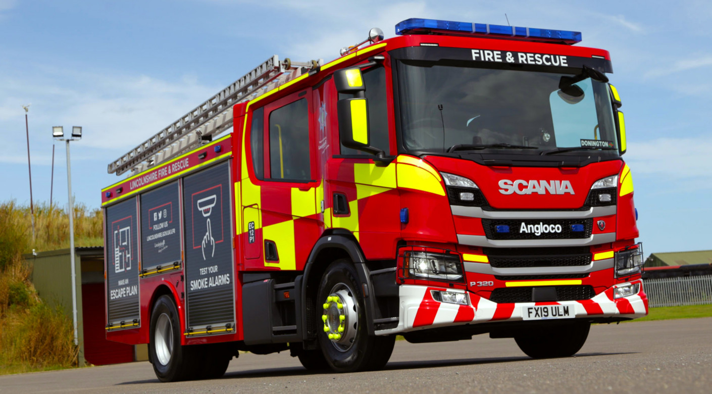 Lincs Fire & Rescue Livery Vehicle Wraps by Root Studio